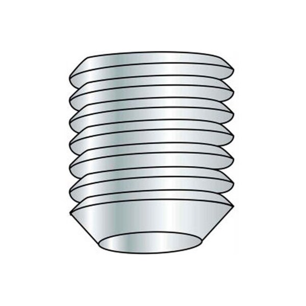 M3 x 0.5 x 3mm - Cup Point Socket Set Screw - 304 Stainless Steel - Pkg of 100